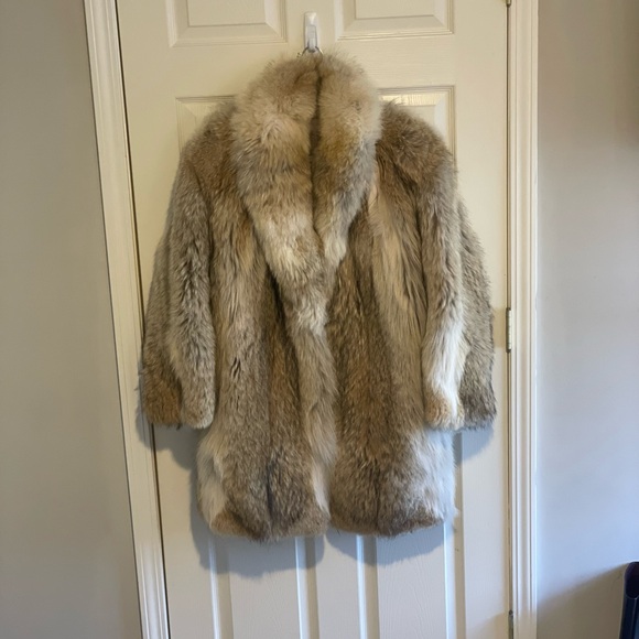 100% authentic vintage rabbit fur coat - Picture 2 of 16